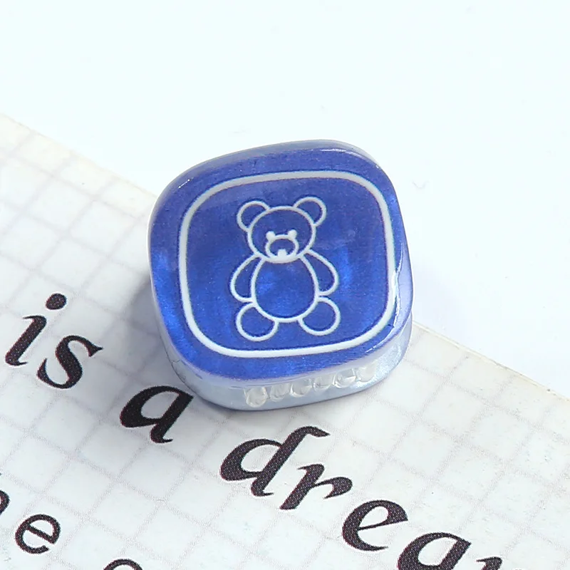 Мини маленький мультфильм животное цветок пластиковый полимерный коготь для