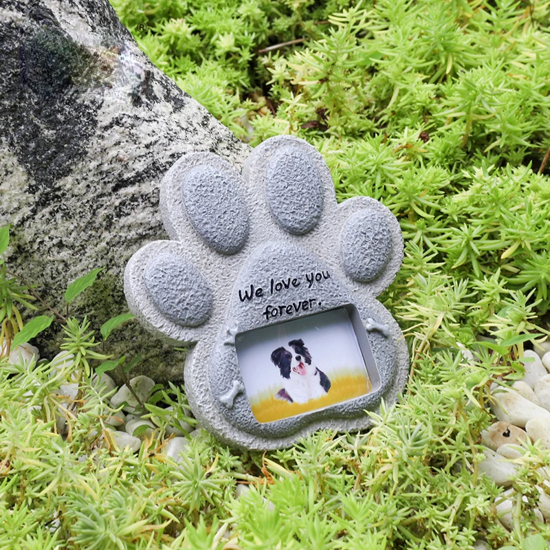 

Pets Cats Dogs Tombstones Creative Memorial Stones Small Animals Sacrificial Tablets Resin Crafts Ornaments Plaque Funeraire