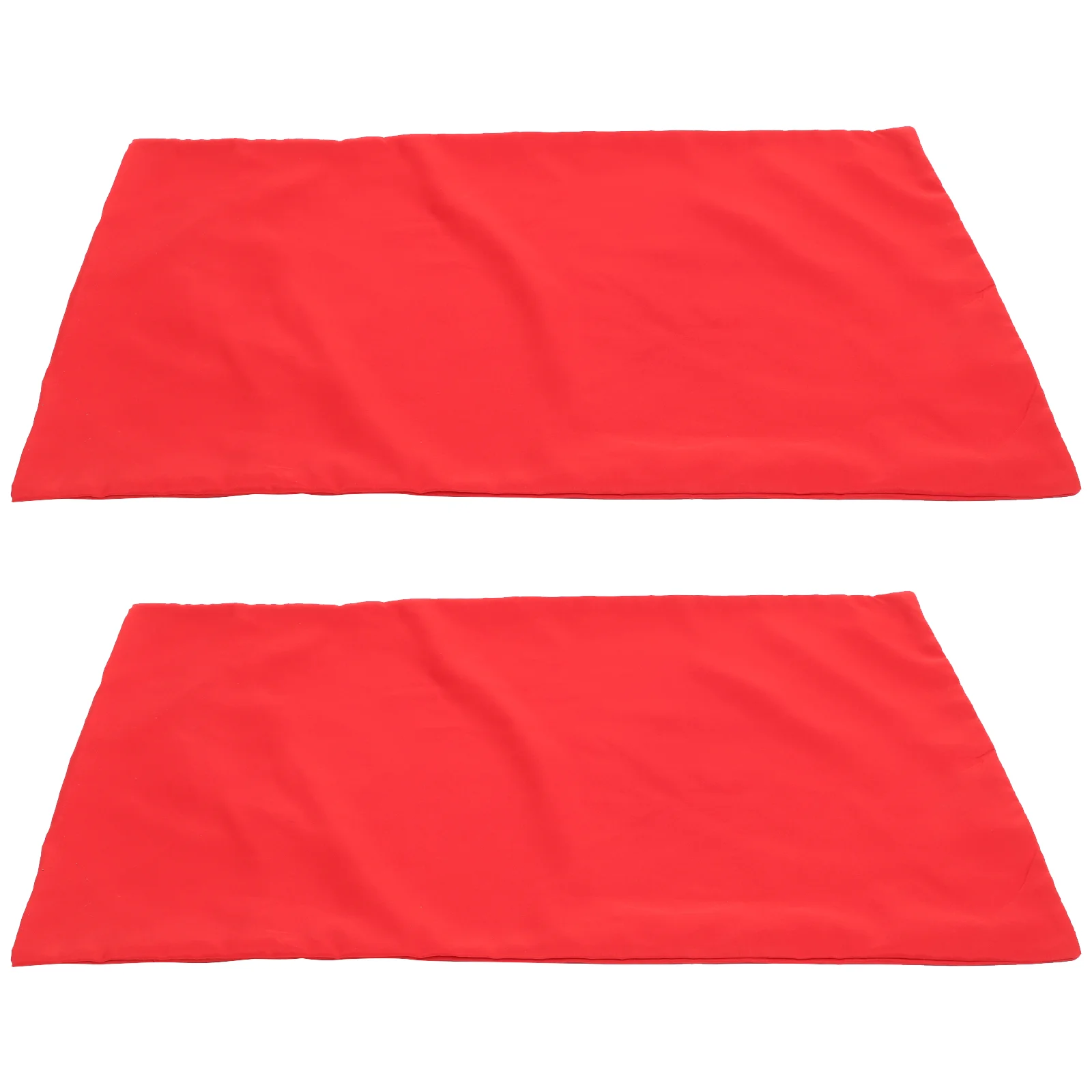 

2 Pcs Envelope Pillowcase Red Pillow Cover Red Pillow Cases Washable Pillow Covers Polyester (Polyester) Bed Pillowcases