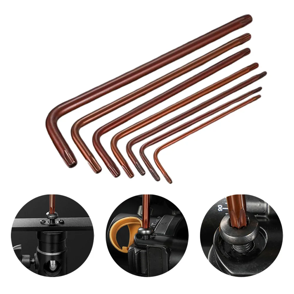 

Отвертки Torx T10, T15, T20, T25, T27, T30, T40, 7 шт.
