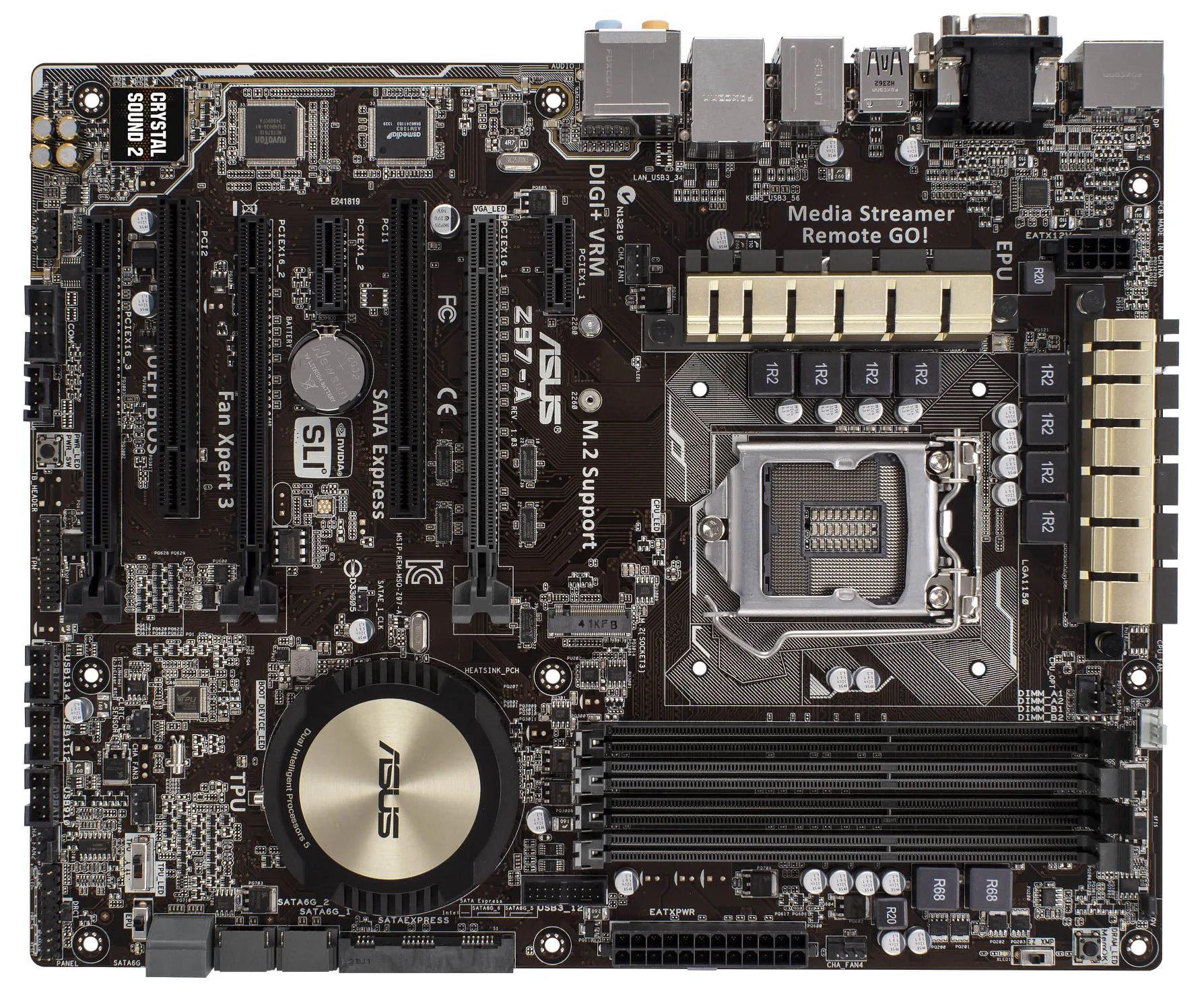 

LGA 1150 Motherboard Asus Z97-A Motherboard LGA 1150 DDR3 Intel Z97 PCI-E 3.0 M.2 SATA 3 USB3.0 ATX For Core i3-4130T cpus
