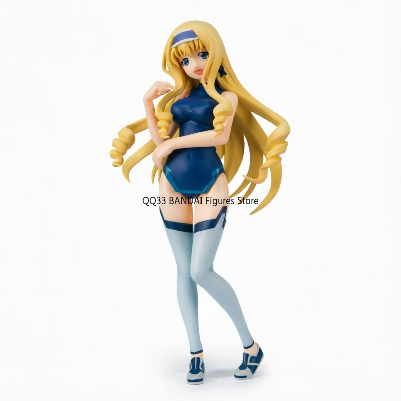 Фото Оригинальная фигурка Bandai Figuarts ZERO Infinite Stratos Cecilia Alcott, модель для декора рабочего стола, коллекционный предмет для хобби. №5