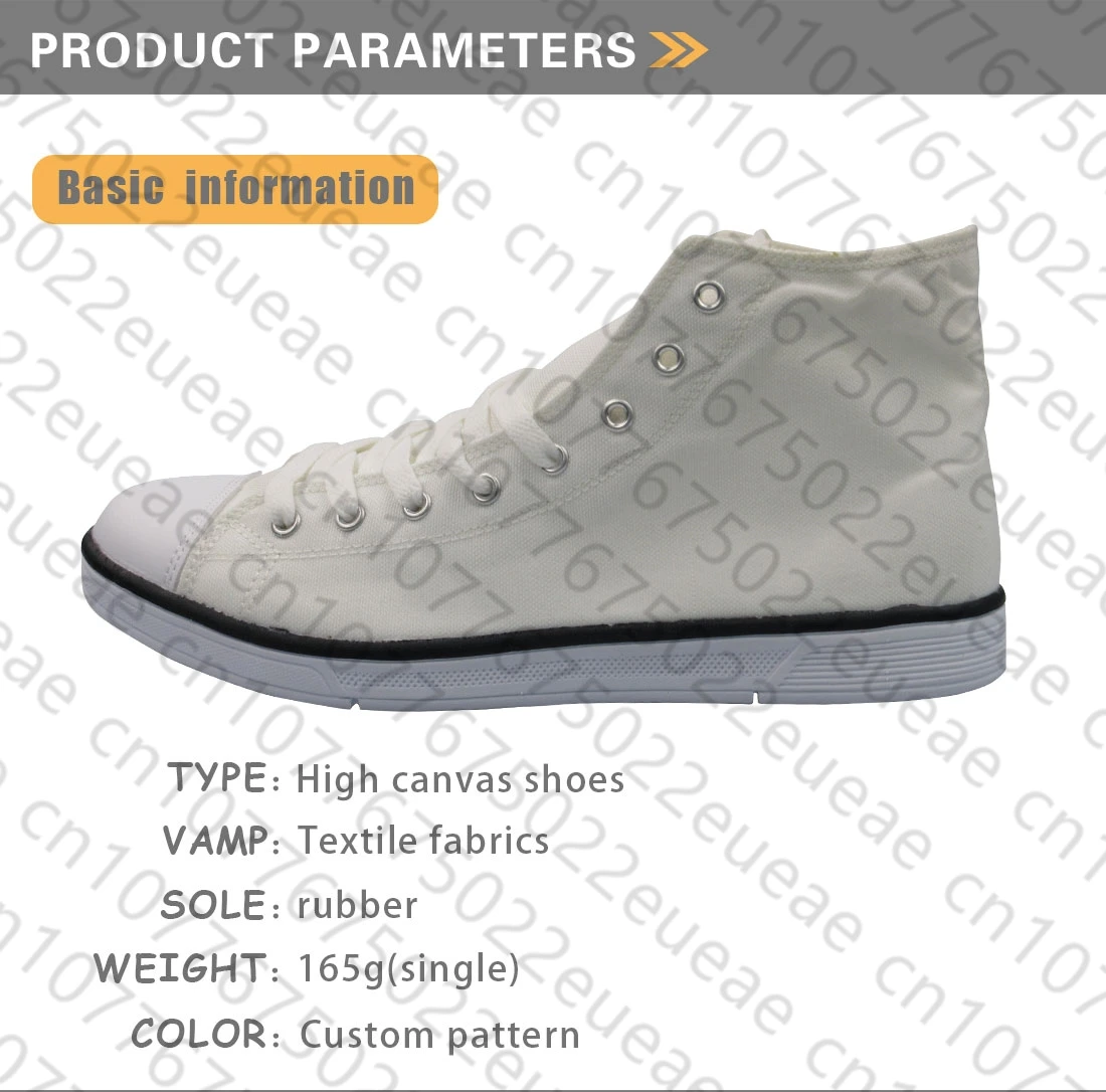 Женские холщовые туфли высокие кроссовки с 3D принтом таксы Вулканизированная