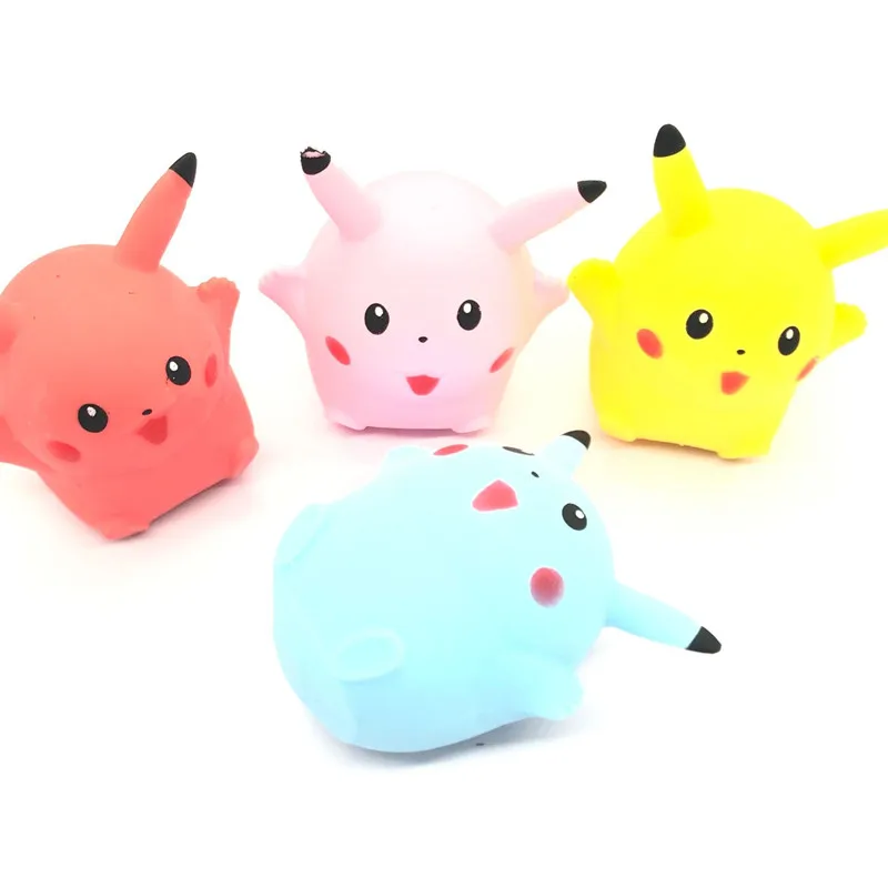 Мягкая игрушка Pokemon Pikachu милые животные сжимаемые игрушки для детей и взрослых