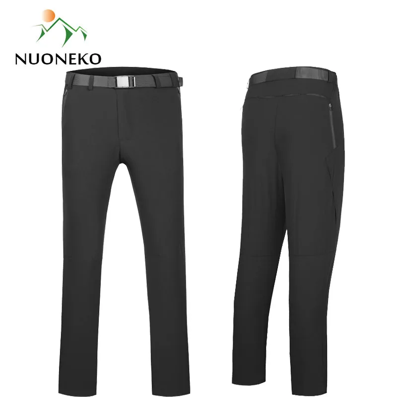 

NUONEKO Stretch Hiking Pants Men Summer Outdoor Sports Elastic Quick Dry Breathable Male Travel Fishing Trekking Trousers PN26