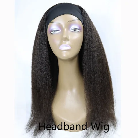 Парик из натуральных волос, с U-образной частью, для чернокожих женщин