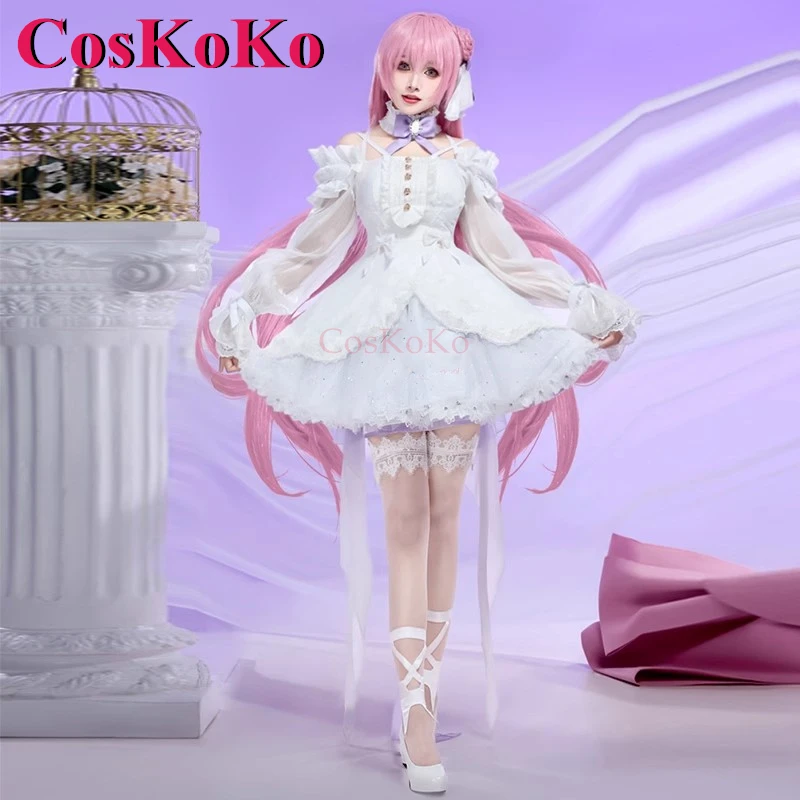 CosKoKo Dorophy Косплей Костюм NIKKE Дорофи Белый