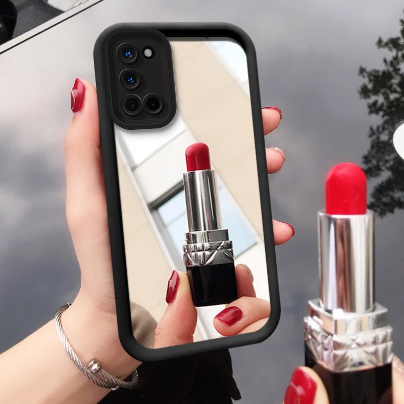 Корейский силиконовый чехол с милым вишневым бантом для OPPO F17 Pro 4G F27 5G F25 F23 F21 F19S F19