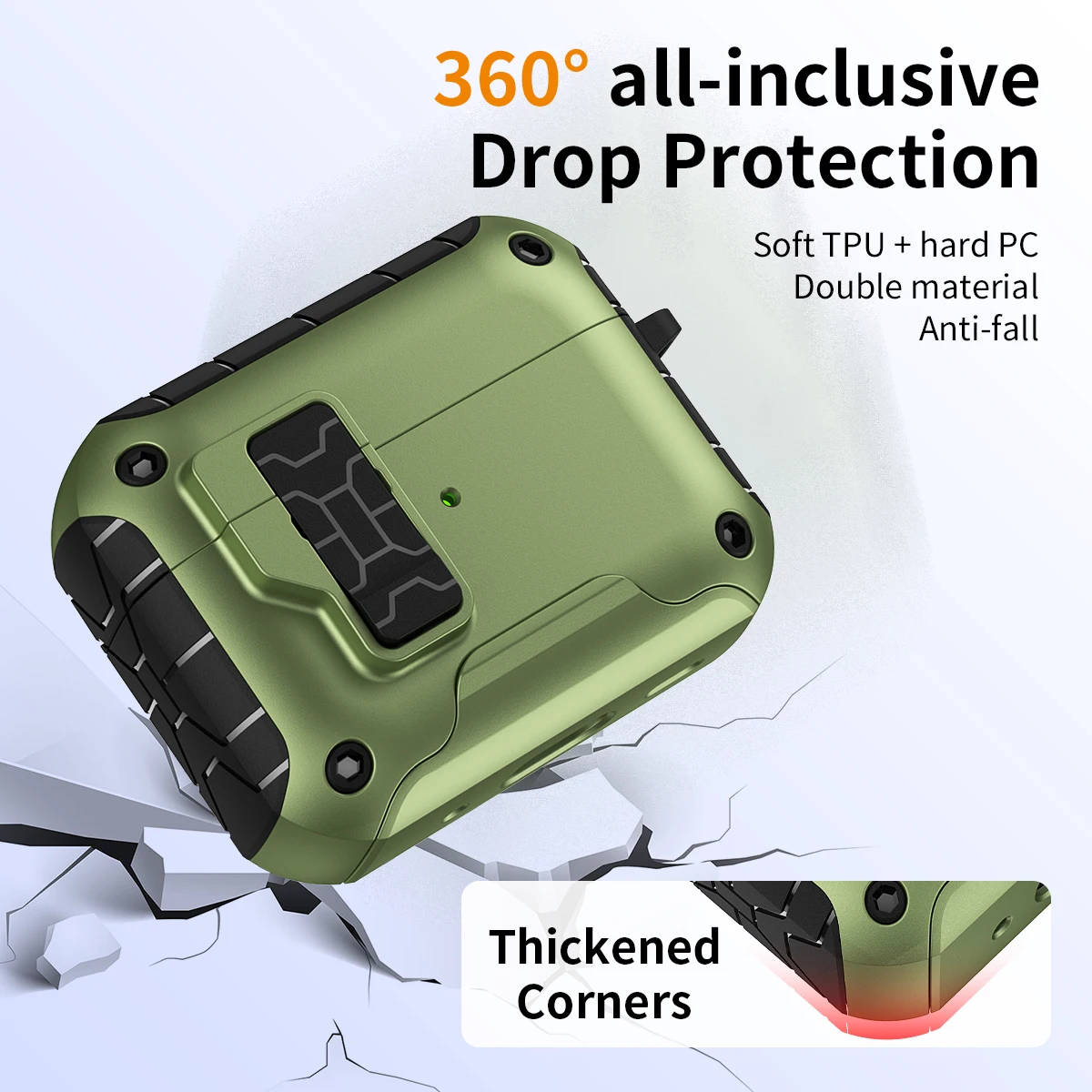 Чехол Magsafe с магнитным замком для airpods 4