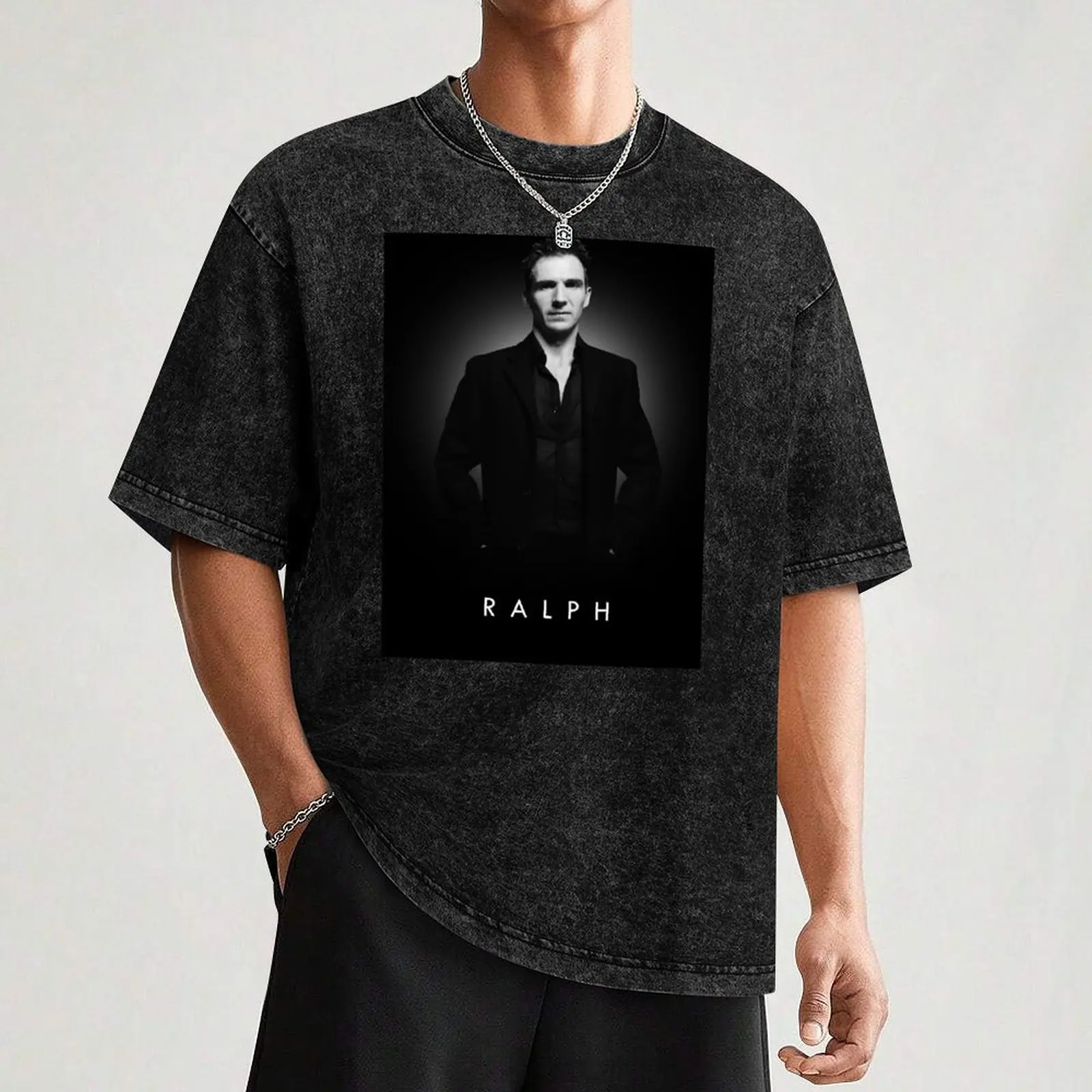Футболка Ralph Fiennes аниме персонализированная футболка большого размера мужская