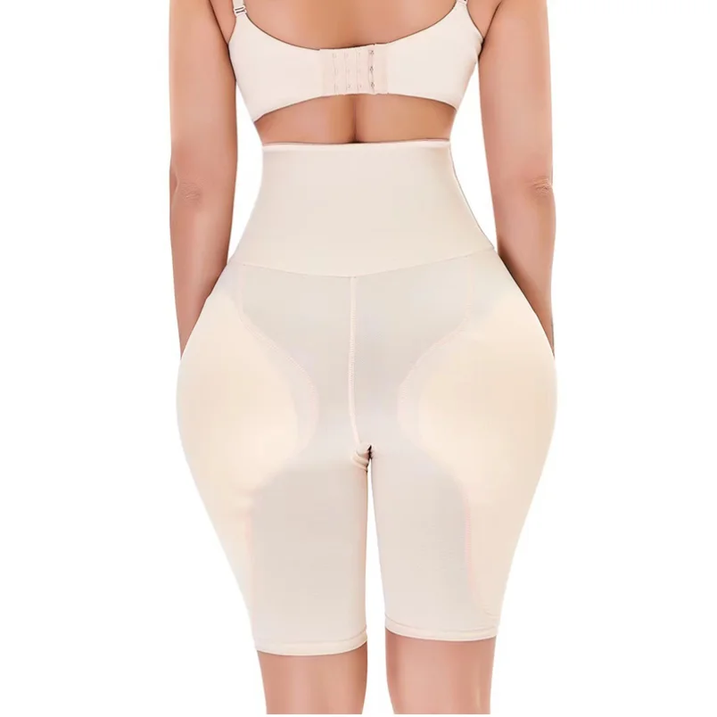 Women Body Shaper Plus Size Shapewear Fake Rich Ass Tummy Control Pad Buttock Enhancer Bum Lifter Hip Filling Panties Push Up