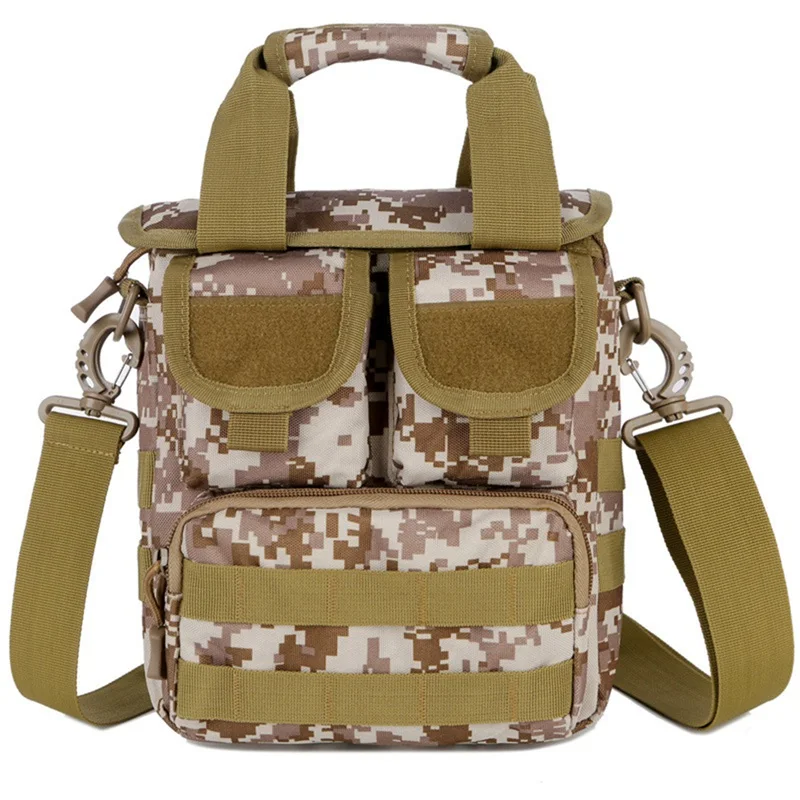 

Lightweight Cycling Backpack Waterproof Scratch-resistant Tactical Shoulder Bag Tactical Messenger Bag for Hiking Climbing