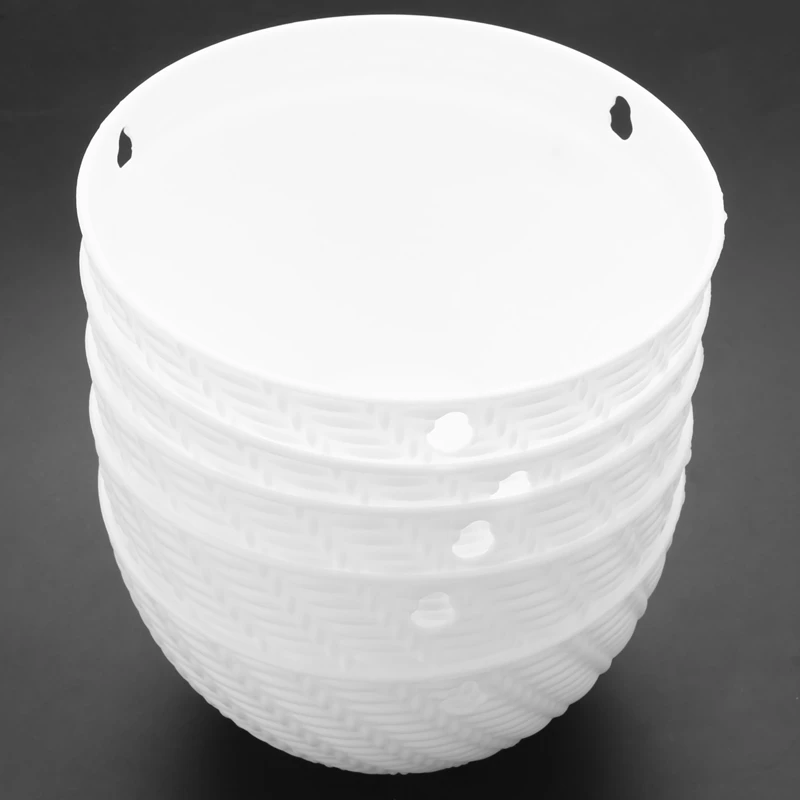 Акция! 10 шт. круглые пластиковые подвесные горшки для цветов 16 х10 см |