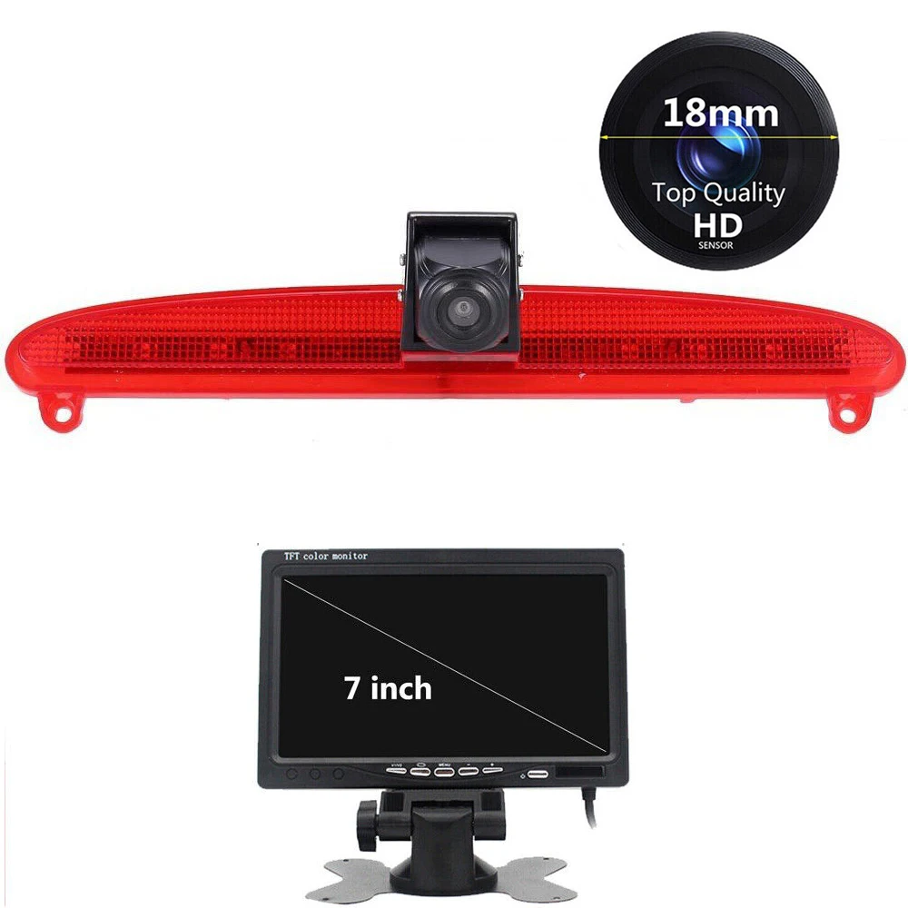 HD 1080P CCD Автомобильная камера заднего вида Mit 7 дюймов Монитор Зеркало Для IVECO Daily 6