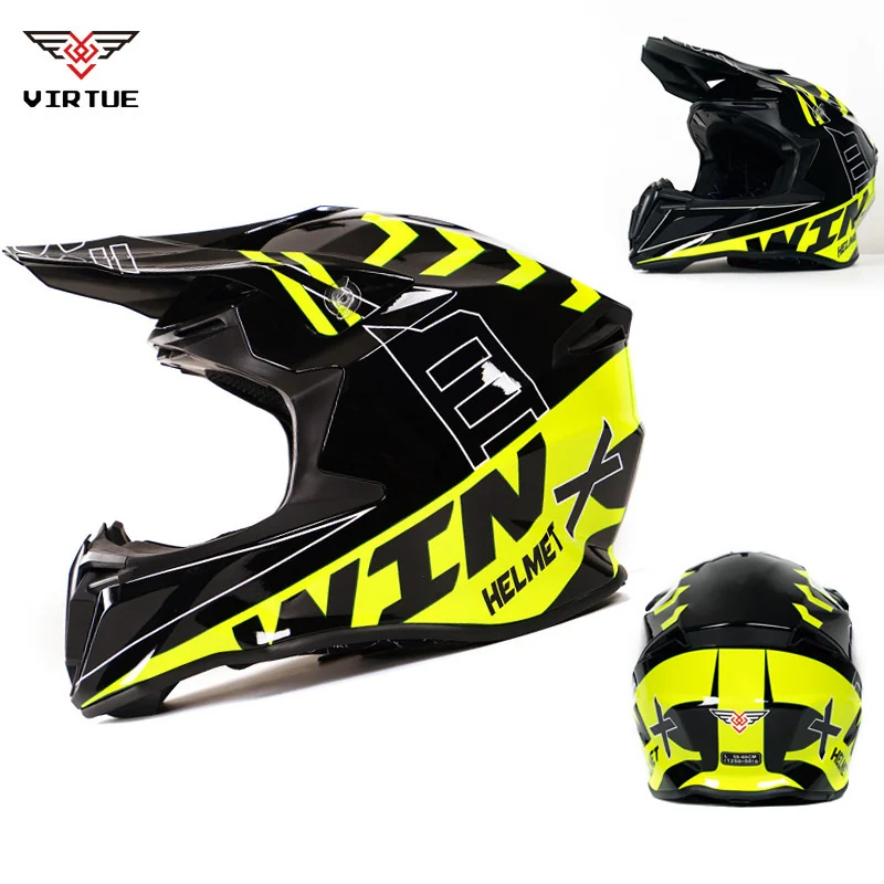 Motoracing bike For Adults capacete Motocross Helmets  Professiona off-road New full  Face Motorcycle Helmet DOT Approved