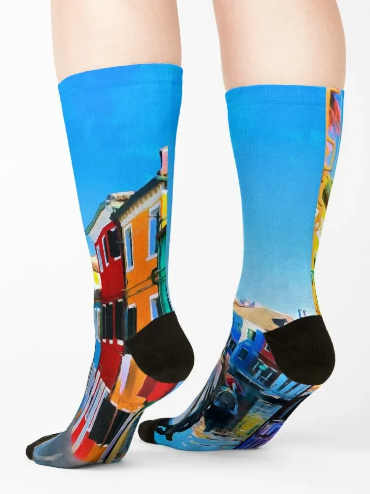 Итальянские носки Burano по щиколотку новые с подогревом для мужчин и женщин