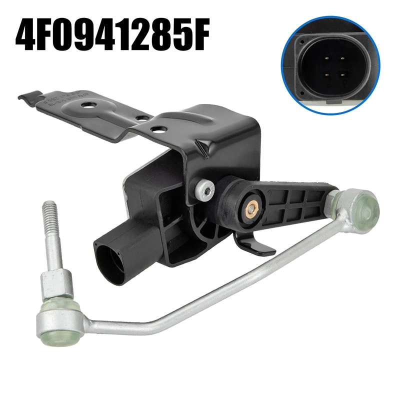 

4F0941285F Front Left Headlight Leveling Sensor Automobile For C6 A6 Quattro 3.2L 4.2L S6 5.2L