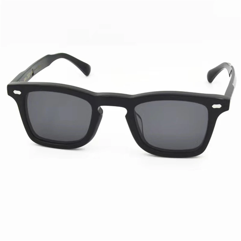 JAMES TART 214s Sunglasses For Men Women Summer Style Anti-Ultraviolet Retro Plate Square Full Frame Random Box