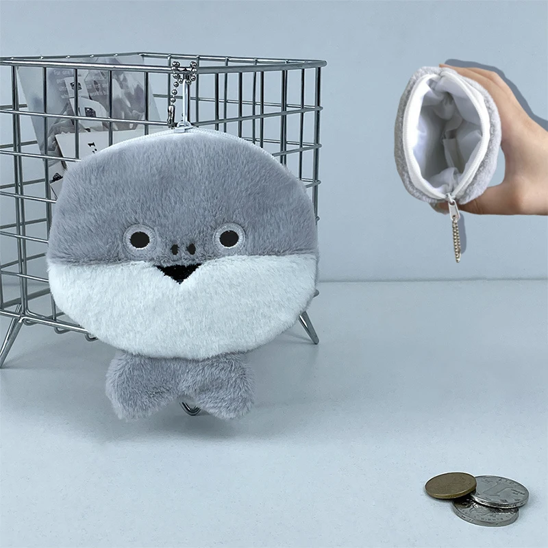 Сабабан в форме черепахи плюшевая сумка для наушников на молнии плюшевый пенал