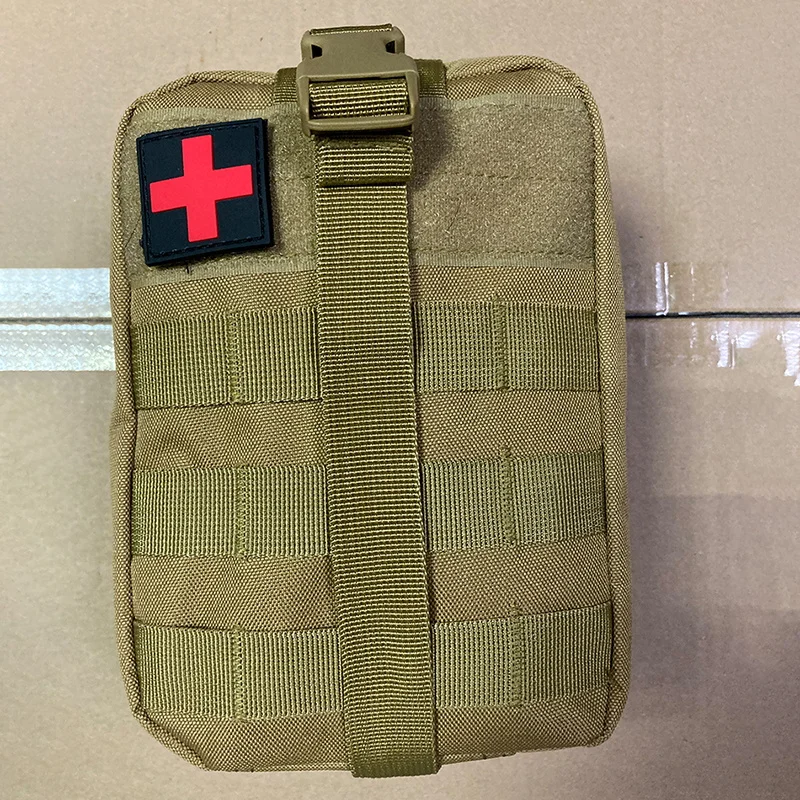 

Military Gear A-TACS FG Little Green Man EMR MOLLE Utility Tool Bag First Aid Medical Kit Survival Kit Tactical Pouch