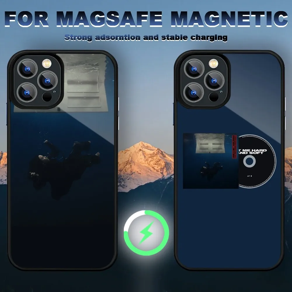 B-Billie Singer E-Eilish чехол для телефона iPhone 15 14 11 12 13 Pro Max Plus Magsafe Беспроводная зарядка