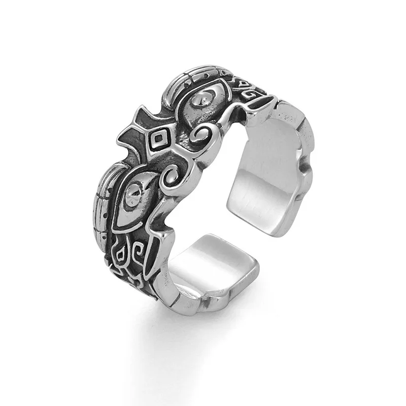 Уникальные Изысканные Классические Стильные глютеновые мужские кольца в виде