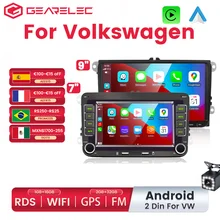 2 Din Android Car Radio GPS WiFi RDS Carplay Autoradio Multimedia Player For Volkswagen golf 5 6 Passat b6 b7 Skoda Polo Jetta