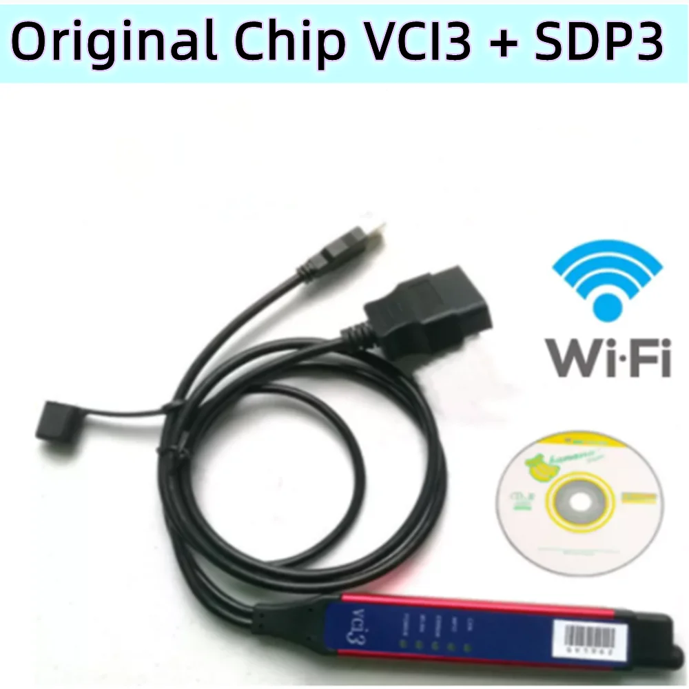 Gute Qualität VCI-3 Für Scania VCI3 V 2.51.3 VCI3 Scanner Wifi 2.51.3 Drahtlose diagnose werkzeug update VCI2 2,50