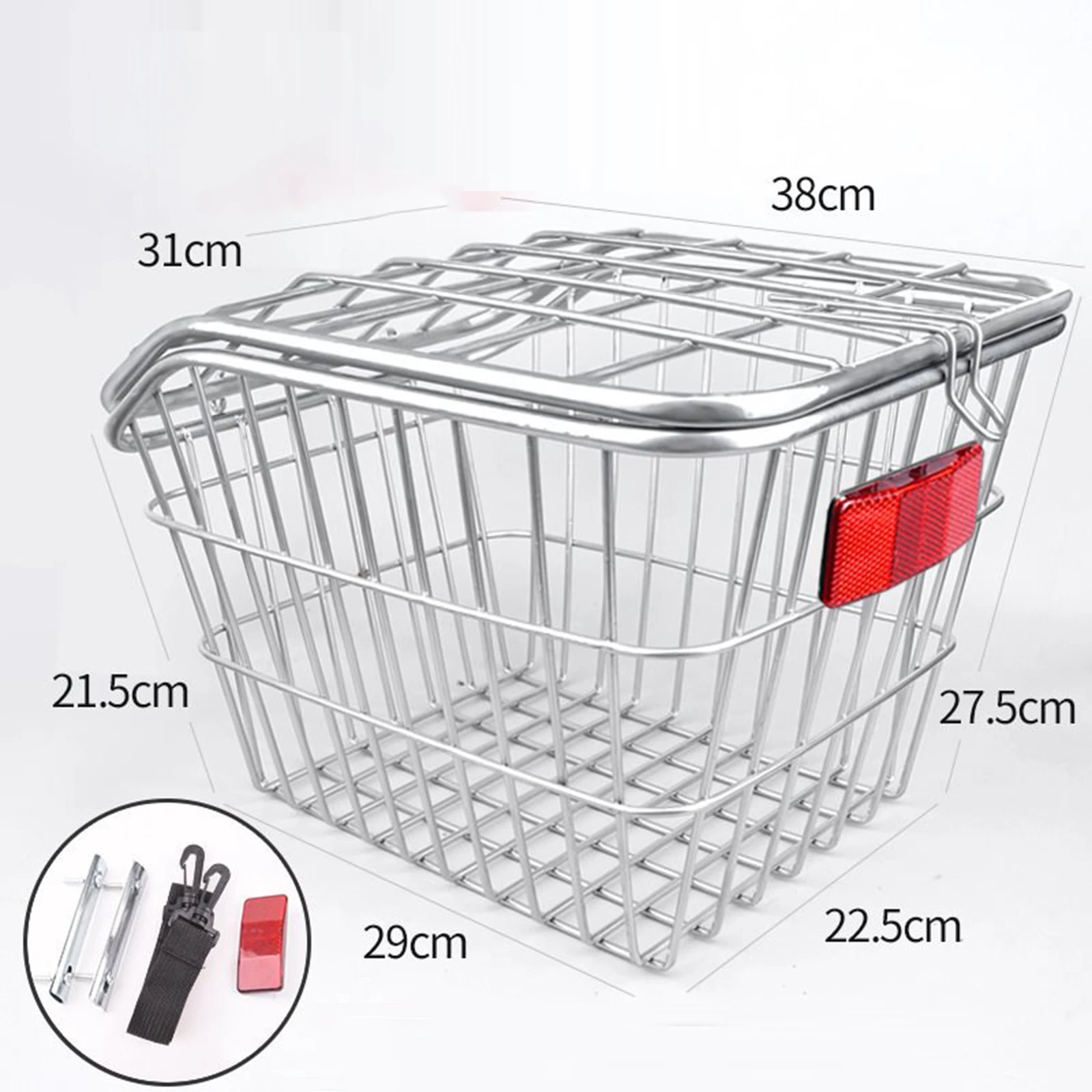 Задняя велосипедная корзина модная практичная грузовая стойка для пеших