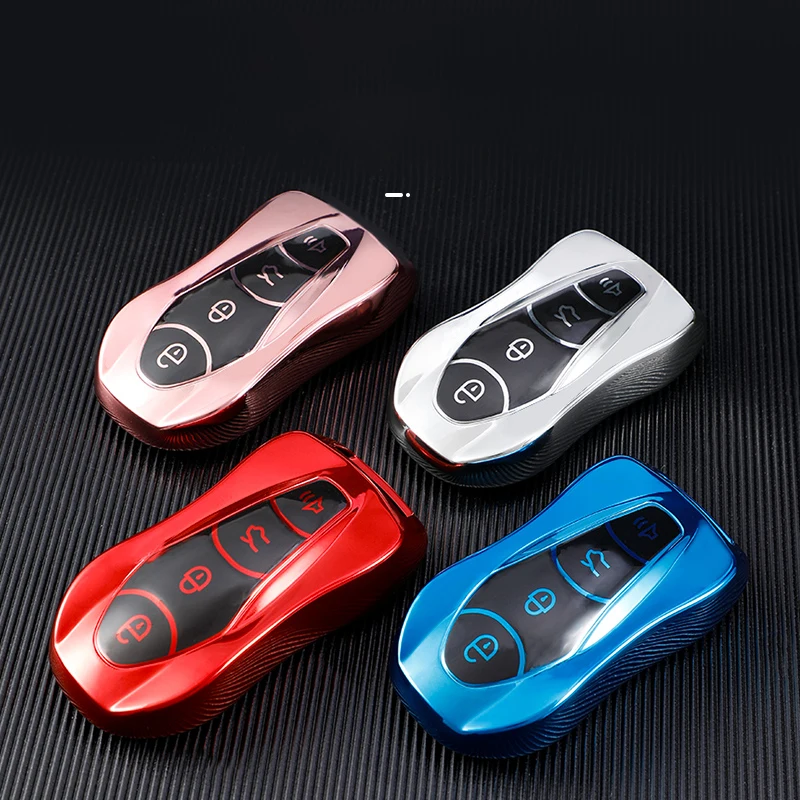 TPU Car Remote Key Case For Geely Azkarra Tugella FY11 2019 2020 Atlas Pro New Emgrand GS X6 SUV EC7 Styling Key Cover