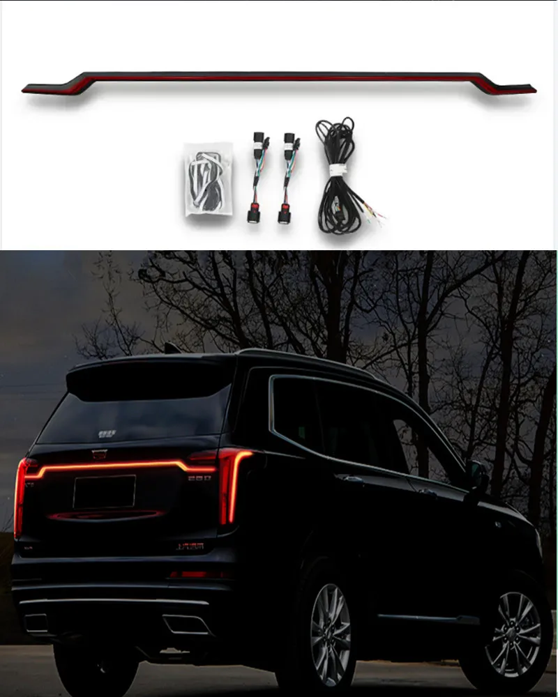 

For Cadillac XT6 CT6 XT5 CT5 Through-flow Flashing Taillight Dynamic Streamer LED Decorative Light