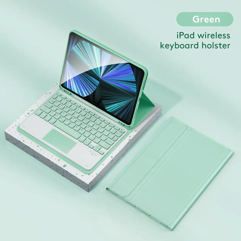 

Bluetooth-совместимая клавиатура с защитным кожаным чехлом для Ipad Pro11 Air5 10,9 дюйма 11 дюймов