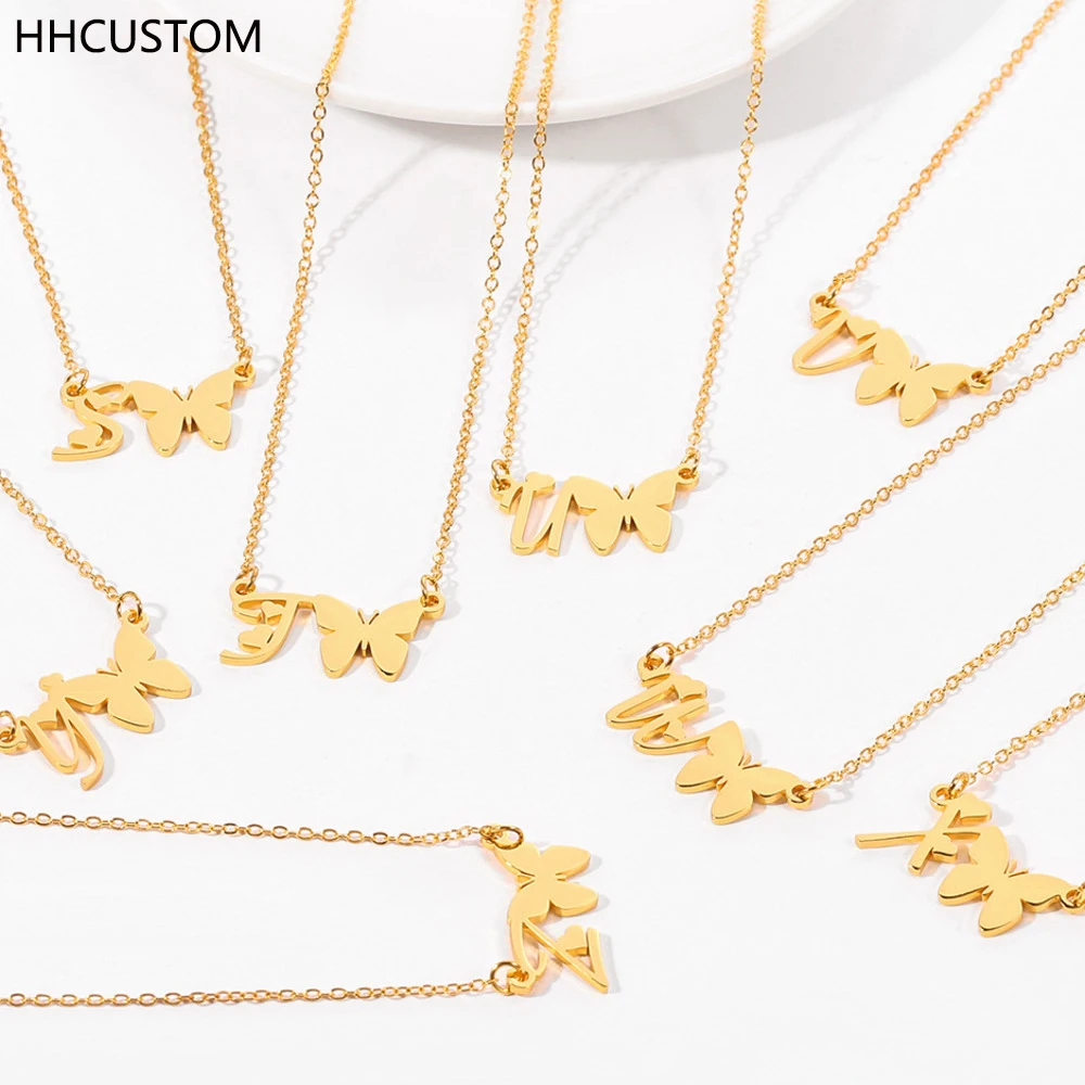 

Ожерелье с буквами, нержавеющая сталь