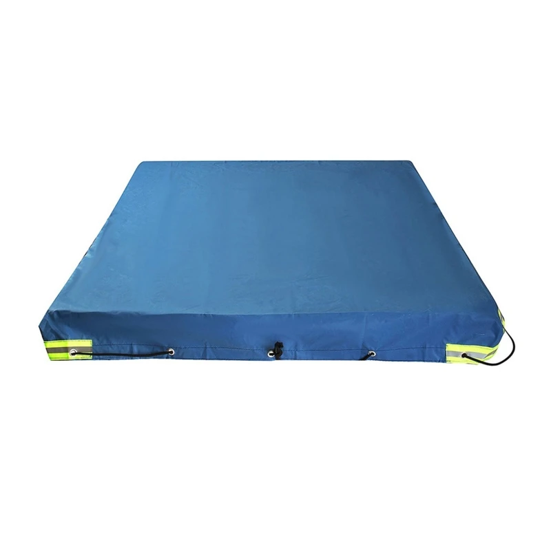 

Waterproof Trailer Cover with Reflective Strip UV Dust for Protection Shelter Sl