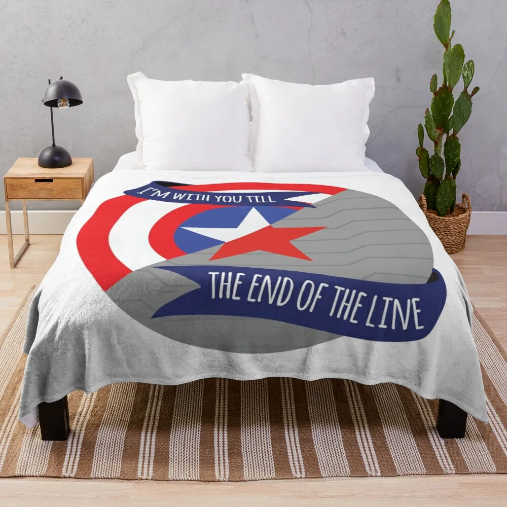 

Я с вами до конца линии-стебаки для дивана, мексиканское одеяло для бросания звезд