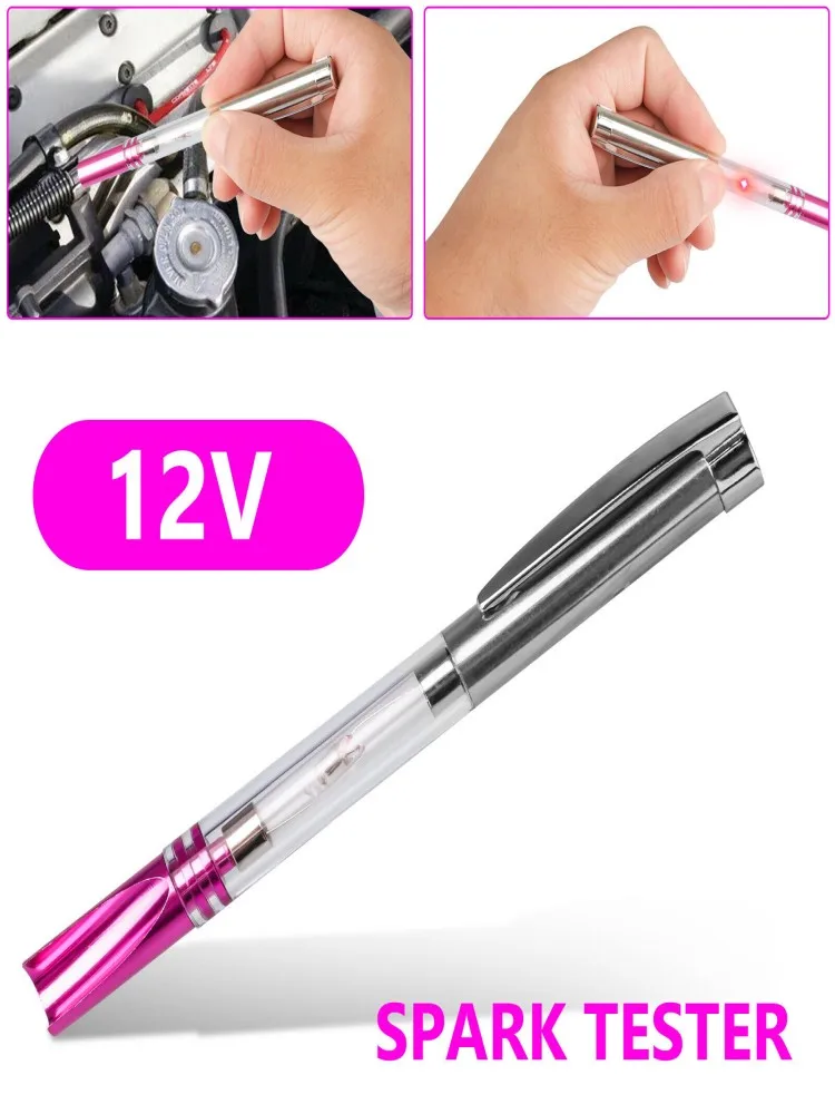 

Universal Car Circuit Tester LED Auto Ignition Test Pen Spark Plug Wire Coil Detector Tool