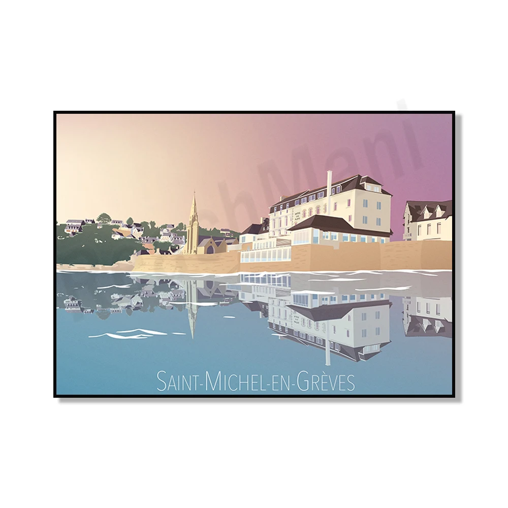 Бреттань горизонт Бреста Сен-брайц плуманак луаннек наньтуар маяк