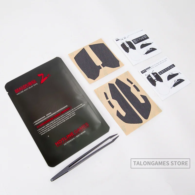 Оригинальная линейная игровая мышь 1 упаковка боковая лента нескользящая для Razer