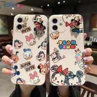disney mickey mouse rotate iphone case for iphone 13 13pro 12 12pro 11 11pro max xr for girls winnie the pooh case couples gift