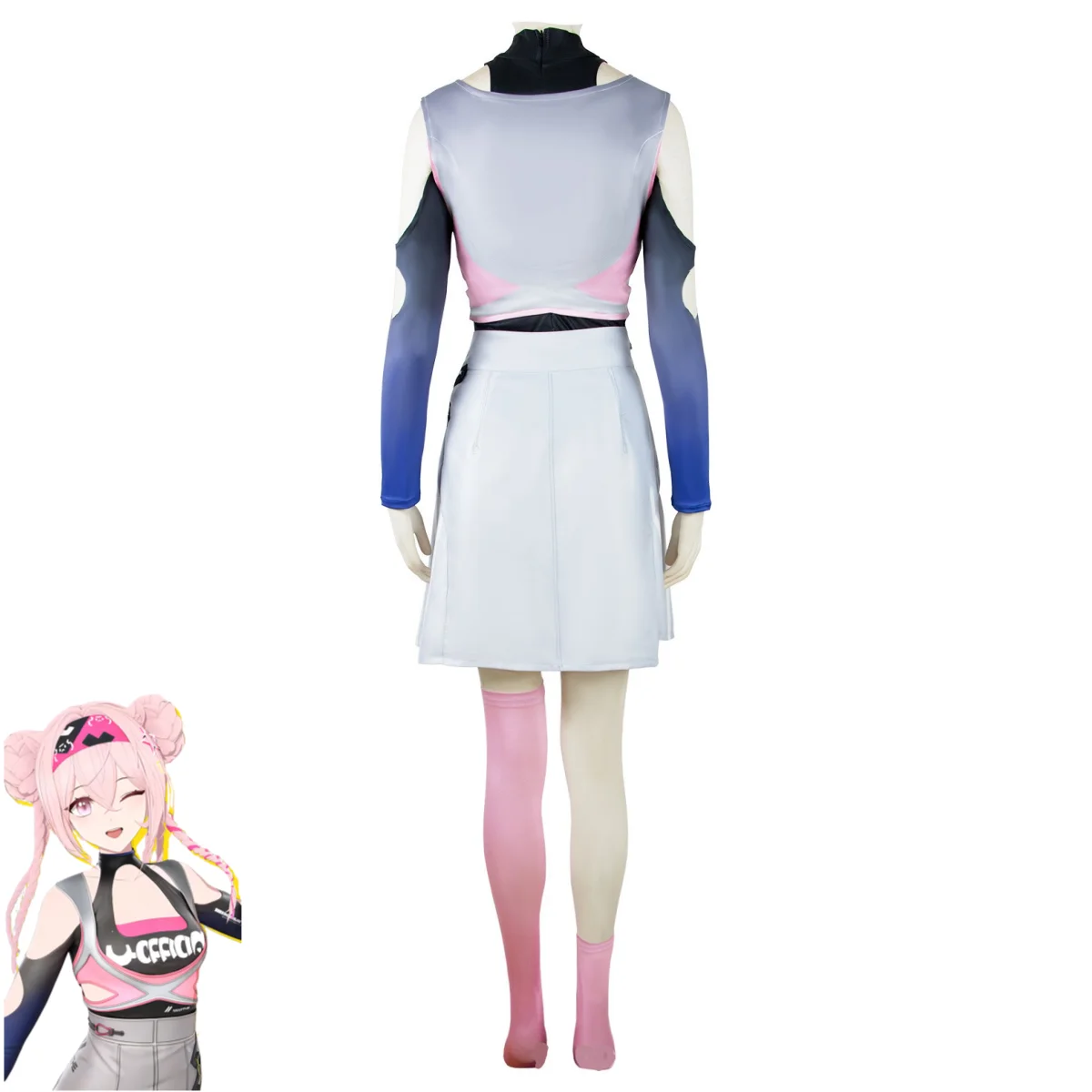 Костюм для косплея аниме Рыцари официальный Топ без бретелек пикантная