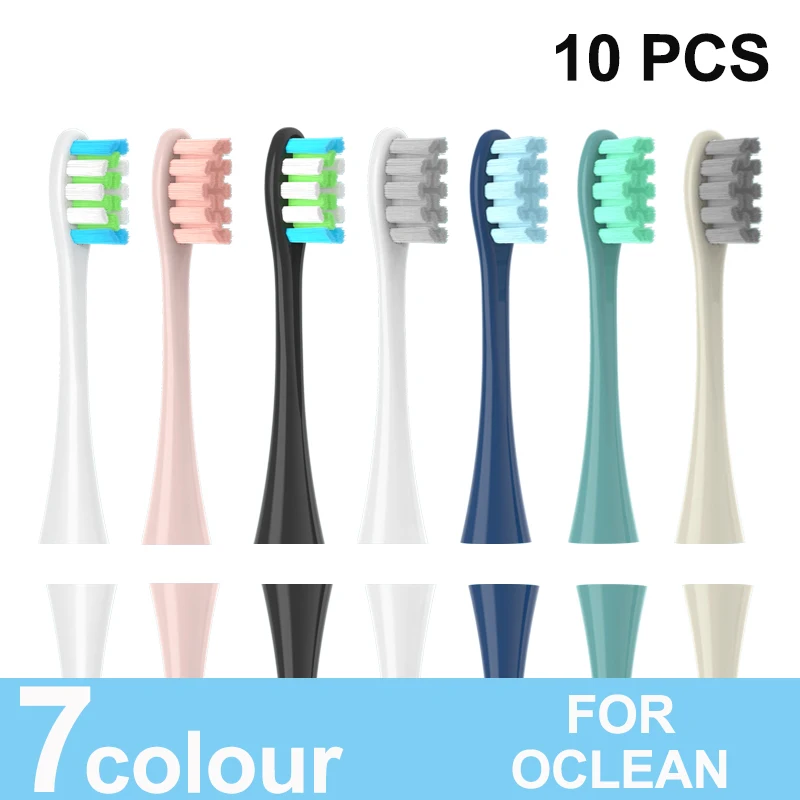 10 шт./партия сменные насадки для зубных щеток Oclean X/ X PRO Elite/ Z1/ F1/ One/ Air 2 /SE