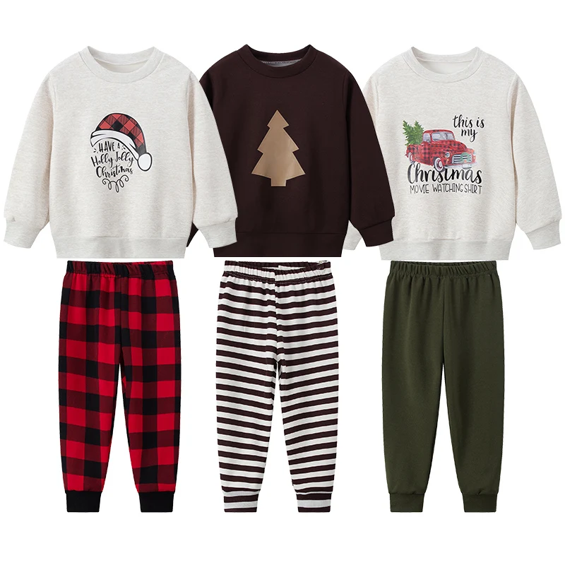 Детский Осенне-зимний Милый Повседневный Рождественский Свитер-джокер Для