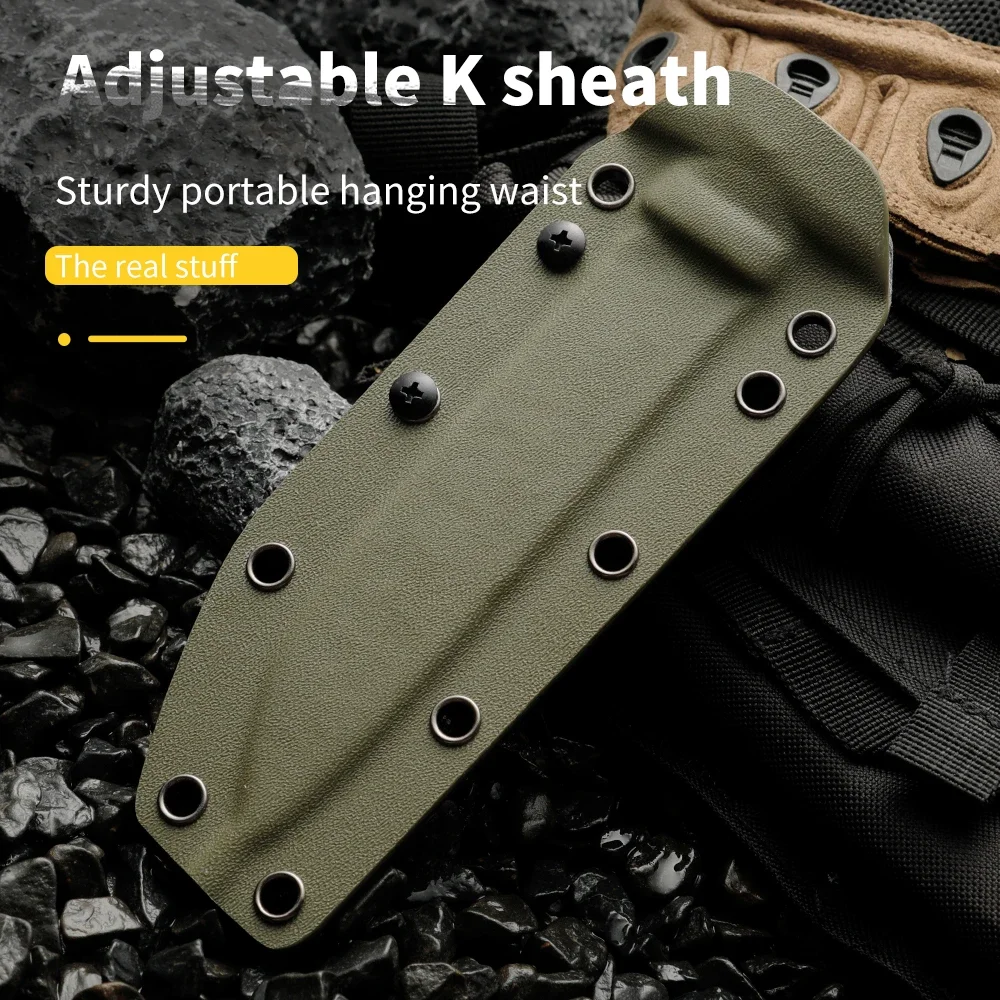 Высококачественное многофункциональное фиксированное лезвие - нож для кемпинга