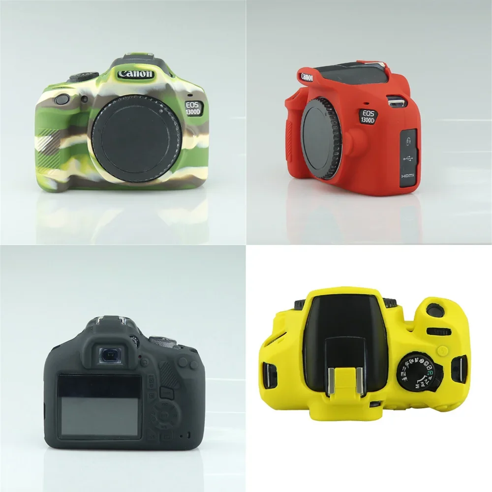 Мягкий силиконовый чехол для Canon EOS 1300D 1500D 2000D