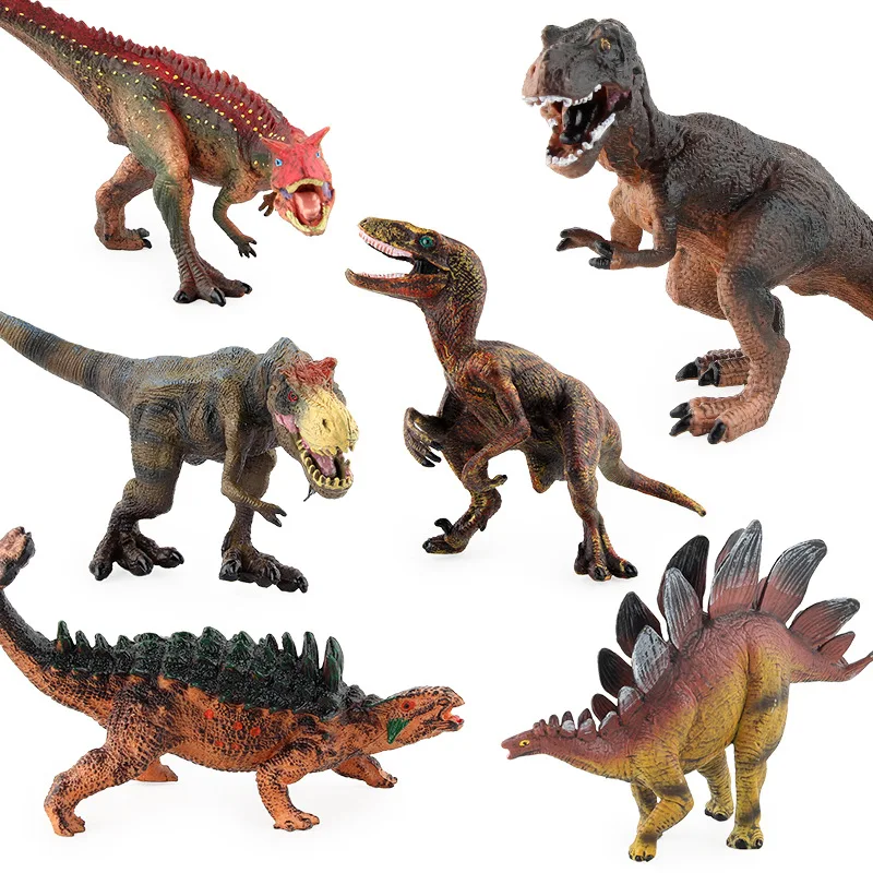 

Jurassic solid simulation plastic static dinosaur toy model Hot selling dinosaur model surprise gifts for girls and boys