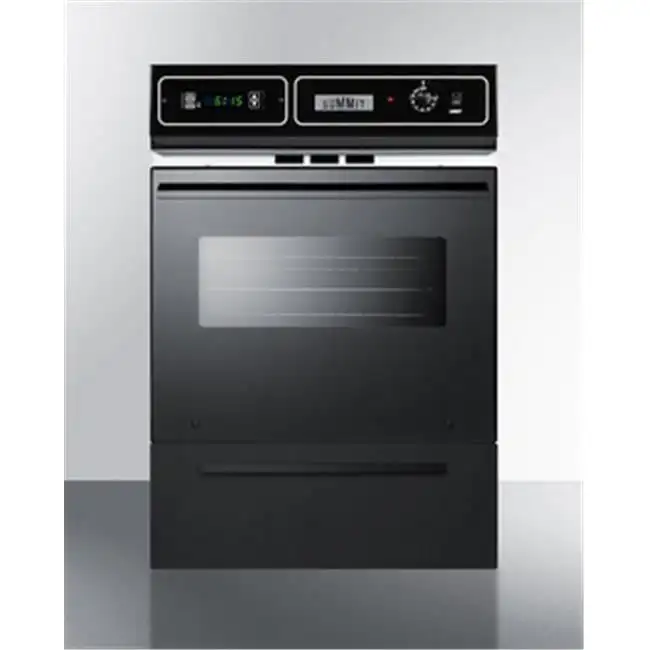 

Delivery within 7-10 daysSummit TTM7212DK 24 in. Gas Wall Oven - Black