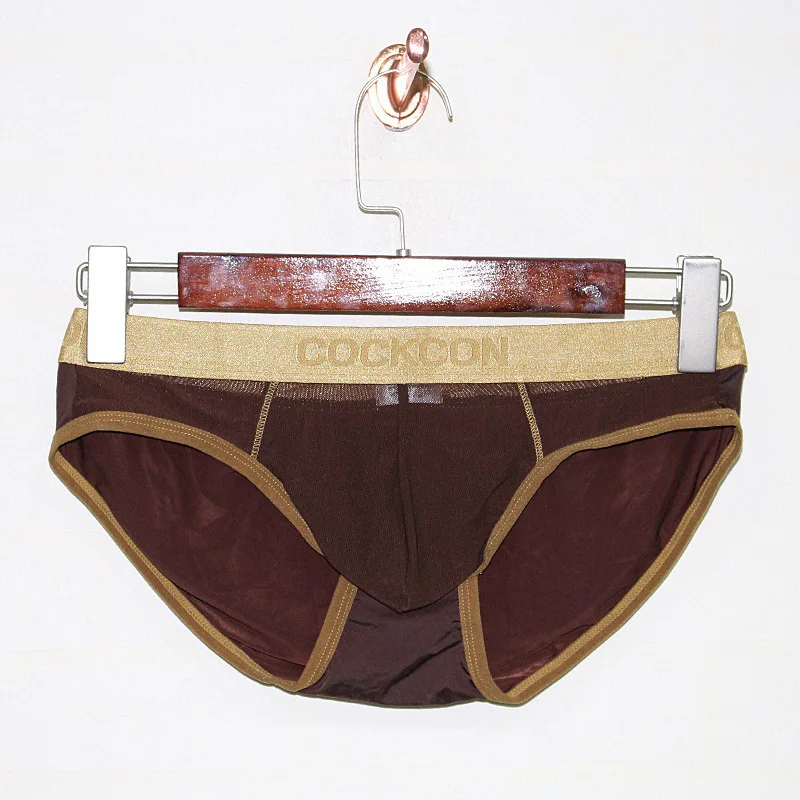 

Underwear men's briefs youth mesh modal sexy breathable light summer personalized shorts bottom underpants