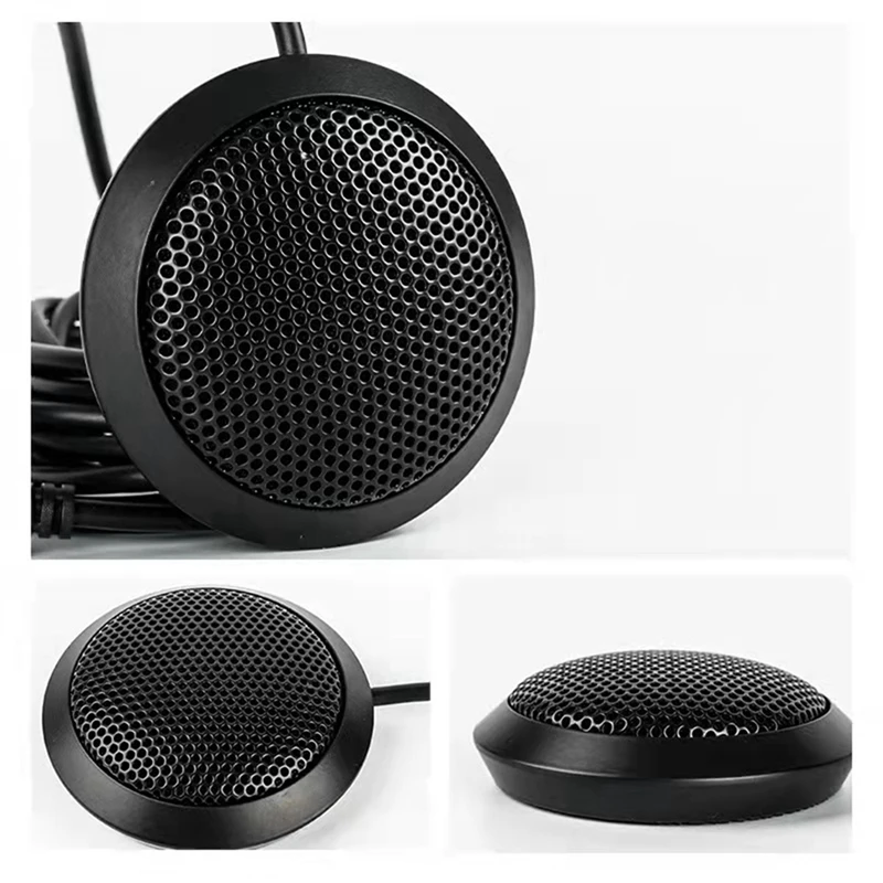360° Omnidirectional Condenser Microphone Desktop Wired Voice Conference