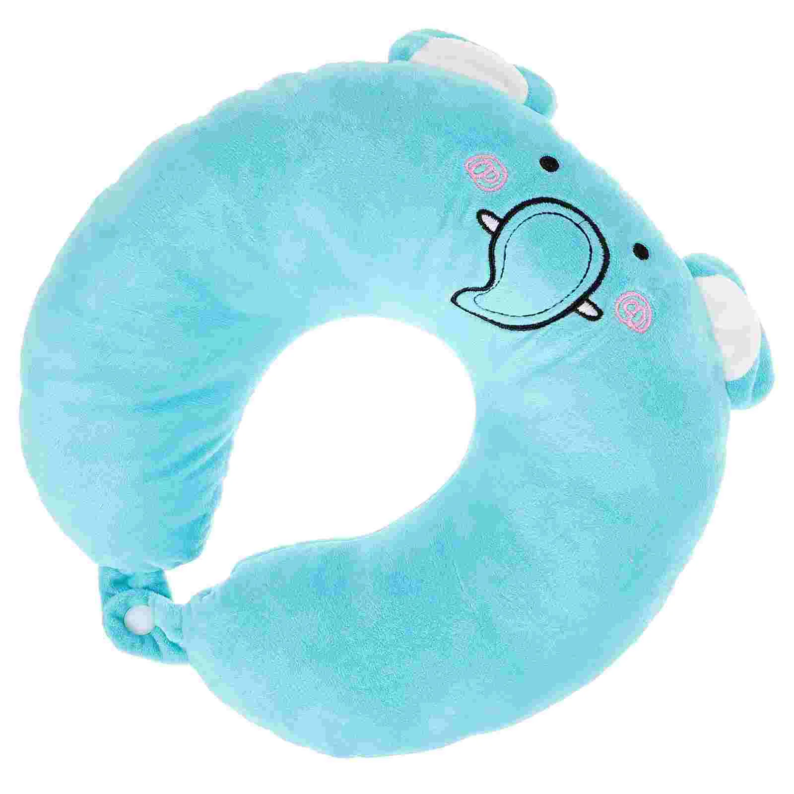 

Office Sleeping Neck Pillow Support Travel Cervical Spine Airplane Polyester Adorable U-shaped