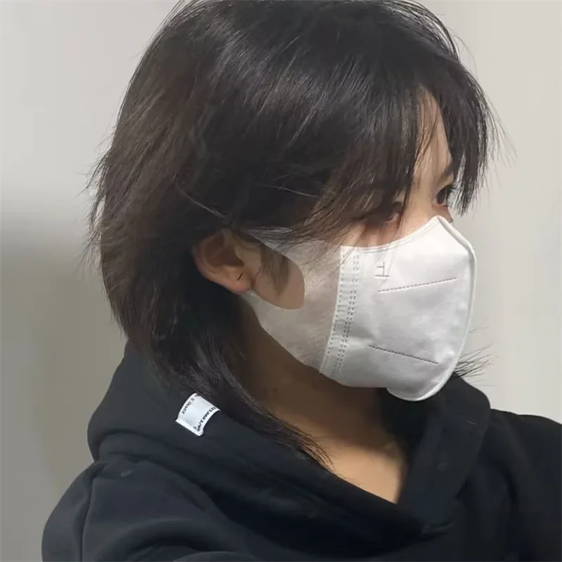 Синтетический Парик Для Косплея Мужские Прямые Волосы Средней Длины Дышащая